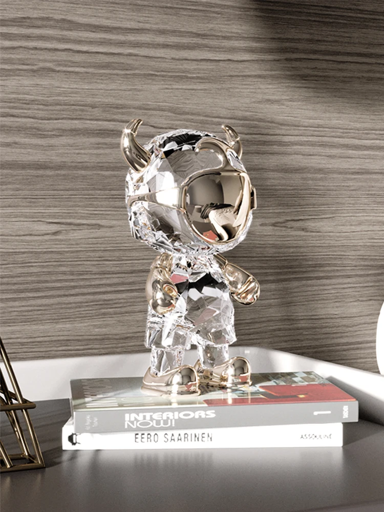 Современный домашний декор Статуэтка крупного рогатого скота, Креативные аксессуары для дома, фигурки животных, украшение для гостиной, художественное ремесло, скульптура из смолы
Современный домашний декор Статуэтка крупного рогатого скота, Креативные аксессуары для дома, фигурки животных, украшение для гостиной, художественное ремесло, скульптура из смолы