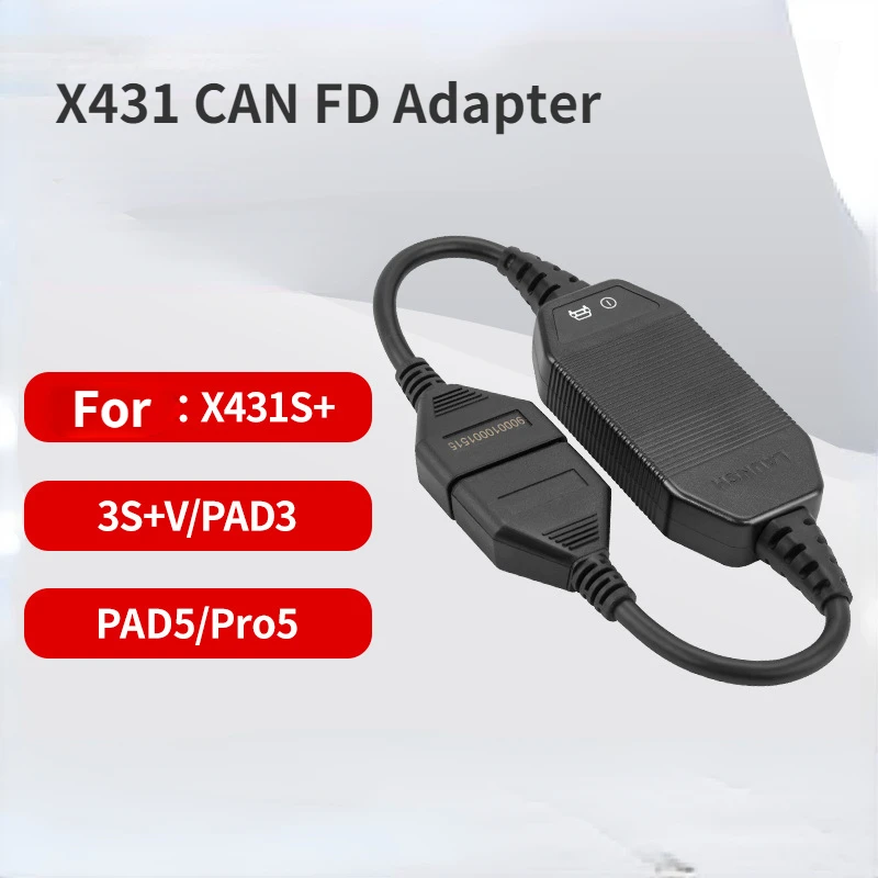 X431 CAN FD Adapter Code Reader CANFD Connector Cable Car Diagnostic Scanner for X431 V/V+/ PAD III/ PRO3/ PRO3S+/Pad II
X431 CAN FD Adapter Code Reader CANFD Connector Cable Car Diagnostic Scanner for X431 V/V+/ PAD III/ PRO3/ PRO3S+/Pad II