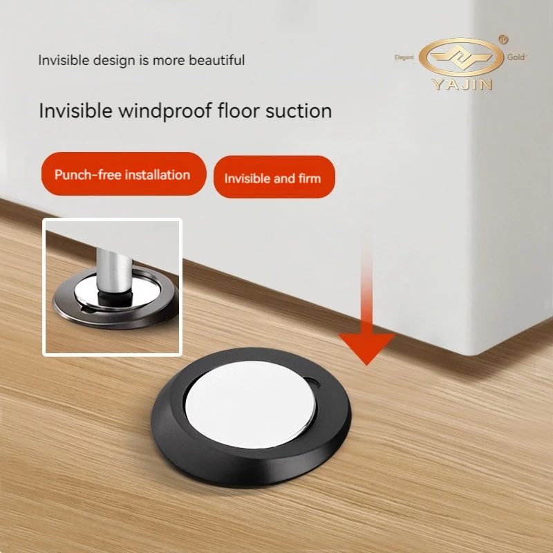 Ground Suction Punch-free Invisible Anti-collision Door Stop Door Stop Mute 3m Glue Windproof Bedroom Door Suction
Ground Suction Punch-free Invisible Anti-collision Door Stop Door Stop Mute 3m Glue Windproof Bedroom Door Suction