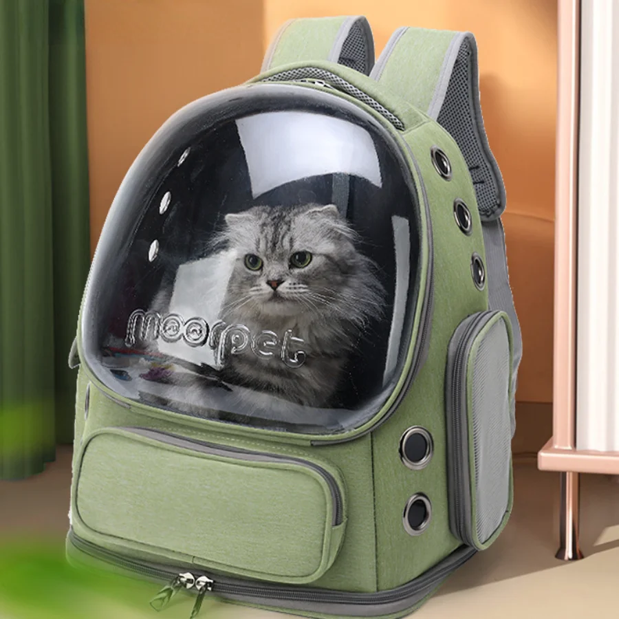 Travel Cats Backpack Shoulder Space Capsule Large Space Portable Wheels Dog Bag Outdoor Plastic Puppy Mochila Gato Pet Supplies
Travel Cats Backpack Shoulder Space Capsule Large Space Portable Wheels Dog Bag Outdoor Plastic Puppy Mochila Gato Pet Supplies