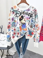 Women Sweater Disney Cartoon Mickey Pullovers Long Sleeve Sweatshirts Y2K Loose Age-Reducing Female Spring Autumn Streetwear
Women Sweater Disney Cartoon Mickey Pullovers Long Sleeve Sweatshirts Y2K Loose Age-Reducing Female Spring Autumn Streetwear