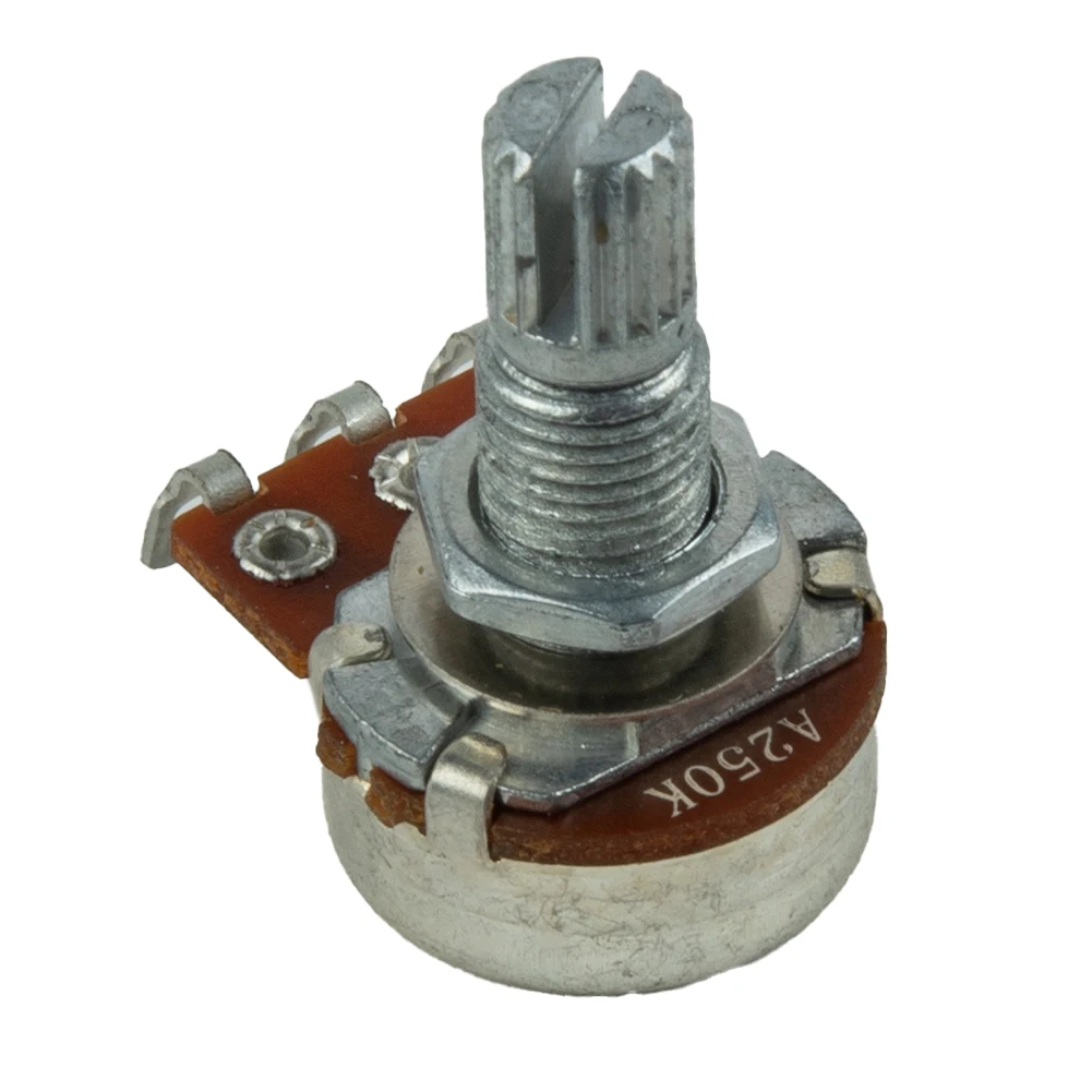 Brand New Guitar Potentiometer Guitar Parts/kits A500K Approx.10g B250K Guitar Volume Tone Potentiometer 1 Pcs
Brand New Guitar Potentiometer Guitar Parts/kits A500K Approx.10g B250K Guitar Volume Tone Potentiometer 1 Pcs