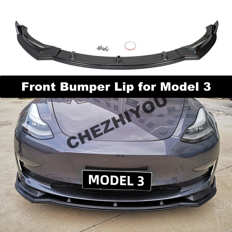 Front Bumper Lip For Tesla Model 3 2020-2022 Body Kit Spoiler Deflector Tuning Lower Diffuser Protector ABS Modified 3 Pieces
Front Bumper Lip For Tesla Model 3 2020-2022 Body Kit Spoiler Deflector Tuning Lower Diffuser Protector ABS Modified 3 Pieces