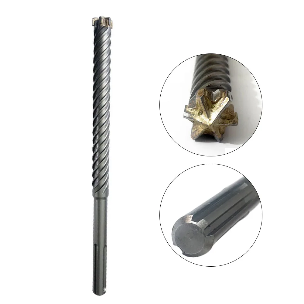 1pc Impact Drill Bit 280mm Length SDS-MAX Shank For Drilling Walls Cement Walls Concrete Stones Concrete Stones Power Tool Part
1pc Impact Drill Bit 280mm Length SDS-MAX Shank For Drilling Walls Cement Walls Concrete Stones Concrete Stones Power Tool Part