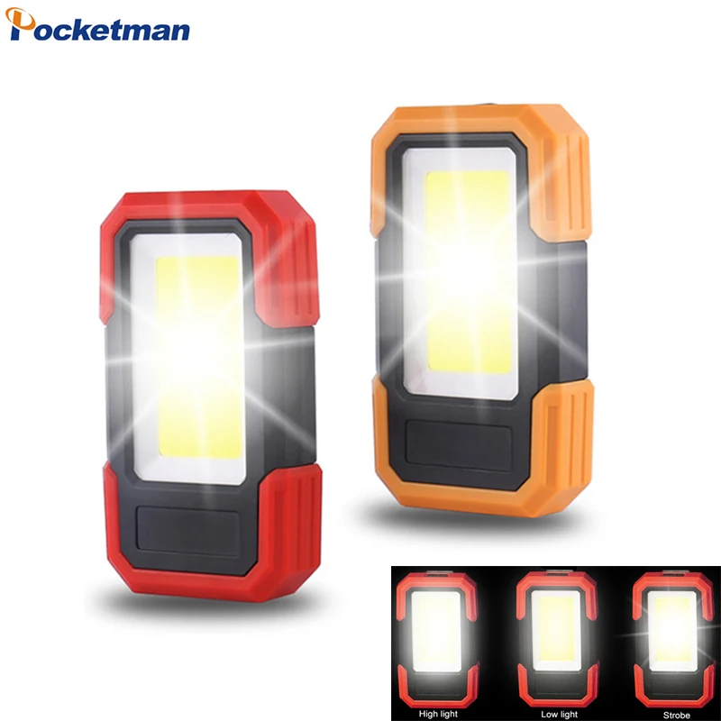 COB LED Work Lights Magnetic Tail Flashlight Waterproof Camping Lamp Hanging Hook Job Site Lighting for Cars Repairing Lanterna
COB LED Work Lights Magnetic Tail Flashlight Waterproof Camping Lamp Hanging Hook Job Site Lighting for Cars Repairing Lanterna