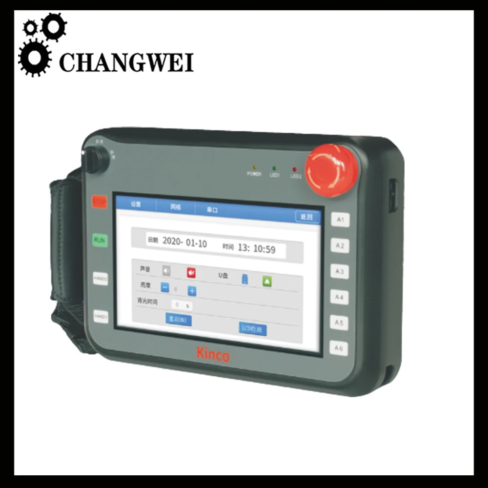 Новый SZ7GE ручной подвесной терминал для обучения 7-дюймовый TFT 800 × 480 USB RS232 Ethernet HMI мультиинтерфейсный робот 
Новый SZ7GE ручной подвесной терминал для обучения 7-дюймовый TFT 800 × 480 USB RS232 Ethernet HMI мультиинтерфейсный робот