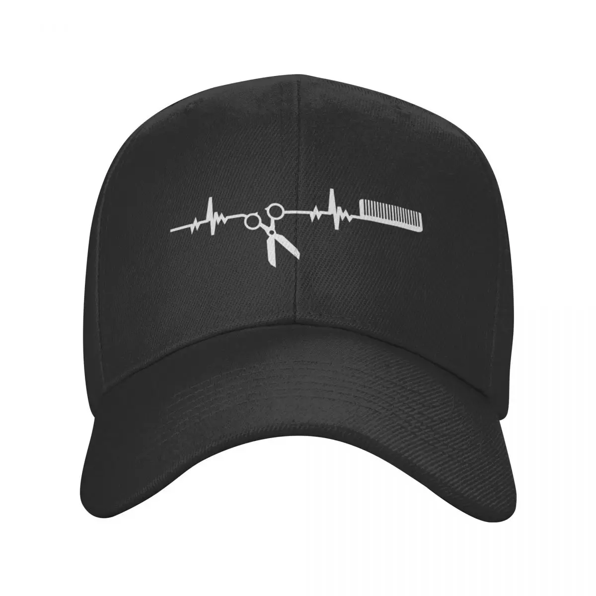 

Personalized Hairdressing Hearbeat Barber Baseball Cap Outdoor Women Men's Adjustable Hairdresser Dad Hat Spring Snapback Caps