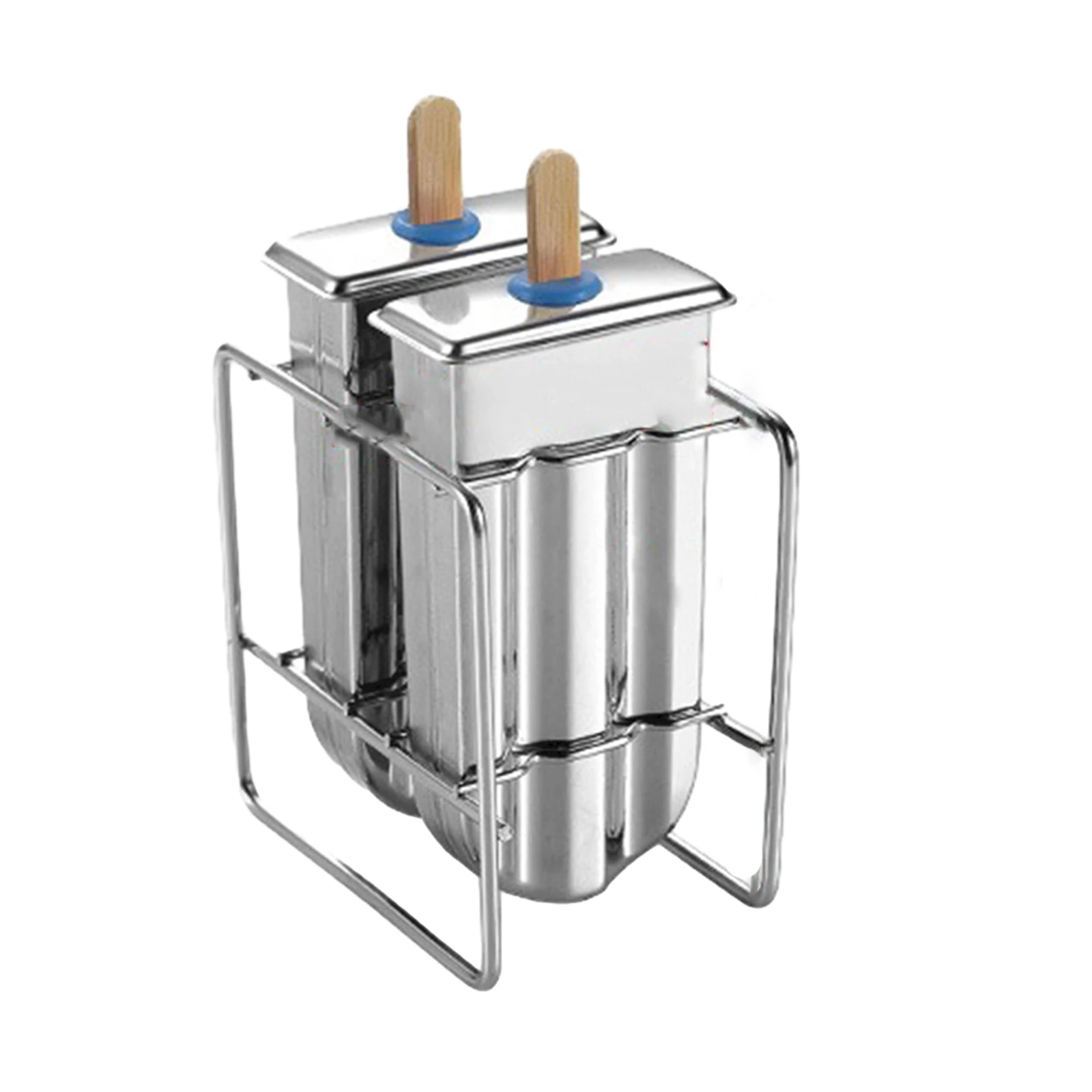 Ice Lolly Mould Popsicle Mould,Stainless Steel Rack DIY With Popsicle Holder Ice Cream Mold Ice Pop Molds Kitchen Tools Gadget
Ice Lolly Mould Popsicle Mould,Stainless Steel Rack DIY With Popsicle Holder Ice Cream Mold Ice Pop Molds Kitchen Tools Gadget