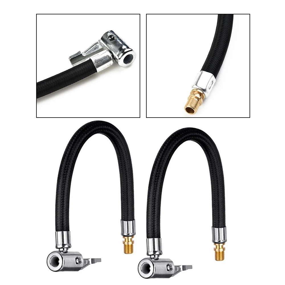 2x 10cm Black Car Tire Valve Connect Air Inflator Pump Extension Hose Tube Adapter Only Suitable For Inflator-hose Converting
2x 10cm Black Car Tire Valve Connect Air Inflator Pump Extension Hose Tube Adapter Only Suitable For Inflator-hose Converting
