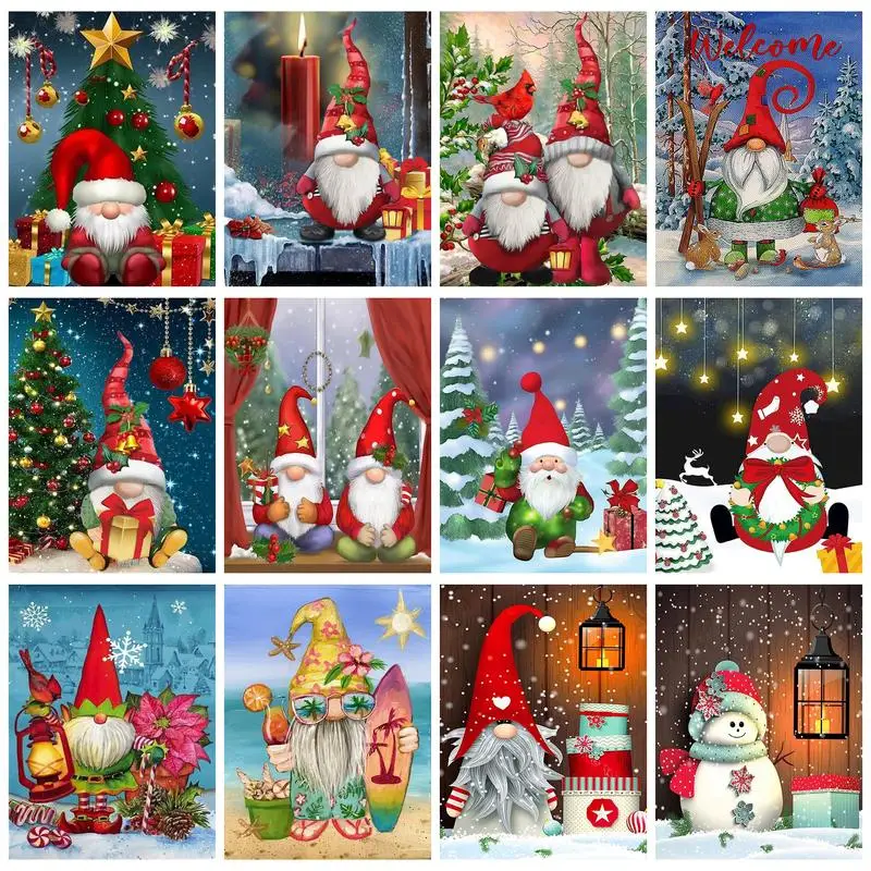 CHENISTORY Modern Painting By Numbers Diy Crafts Santa Clause Snowman Coloring On Numbers Acrylic Paints Christmas Decors On Can
CHENISTORY Modern Painting By Numbers Diy Crafts Santa Clause Snowman Coloring On Numbers Acrylic Paints Christmas Decors On Can