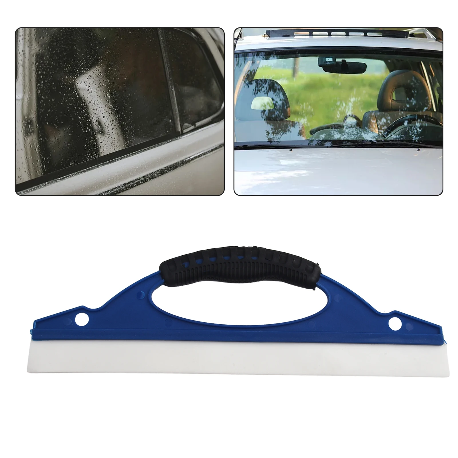 Practical Window Glass Water Squeegee Squeegee 31*9.5cm / 12.2*3.74in Blue Car Glass Water Squeegee Handle Plastic + Silicone
Practical Window Glass Water Squeegee Squeegee 31*9.5cm / 12.2*3.74in Blue Car Glass Water Squeegee Handle Plastic + Silicone
