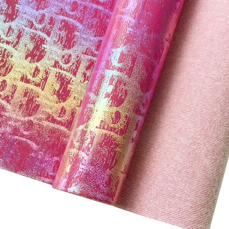 Iridescent Faux Leather Sheets Bow Making Supplies PU Leather Crafts Accessories and Material Character Fabric Diy Bag 46x135cm
Iridescent Faux Leather Sheets Bow Making Supplies PU Leather Crafts Accessories and Material Character Fabric Diy Bag 46x135cm