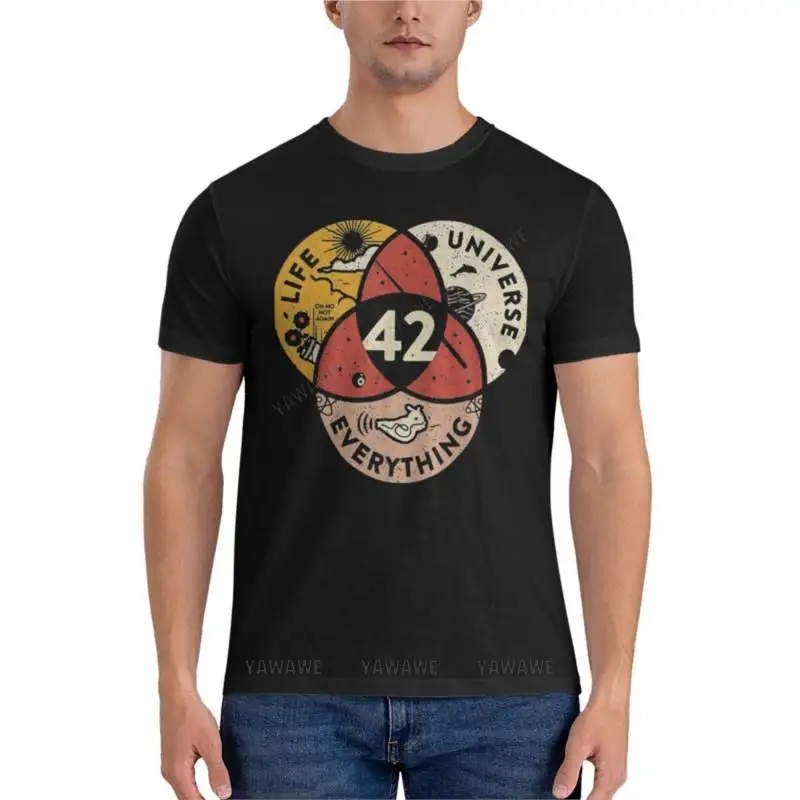summer men t-shirt black man tshirt 42 Answer to Life Universe and Everything Classic T-Shirt anime clothes Short t-shirt
summer men t-shirt black man tshirt 42 Answer to Life Universe and Everything Classic T-Shirt anime clothes Short t-shirt