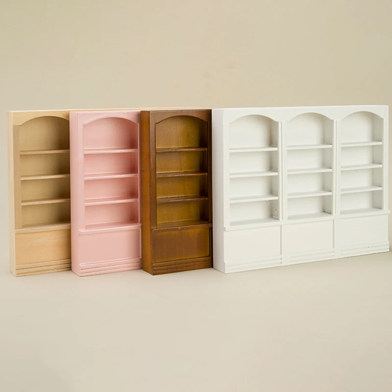 1:12 Scale mini storage miniature cupboard bookshelf classic wooden hutch kitchen dollhouse bookcase wood cabinet home figurines 1:12 Scale mini storage miniature cupboard bookshelf classic wooden hutch kitchen dollhouse bookcase wood cabinet home figurines
