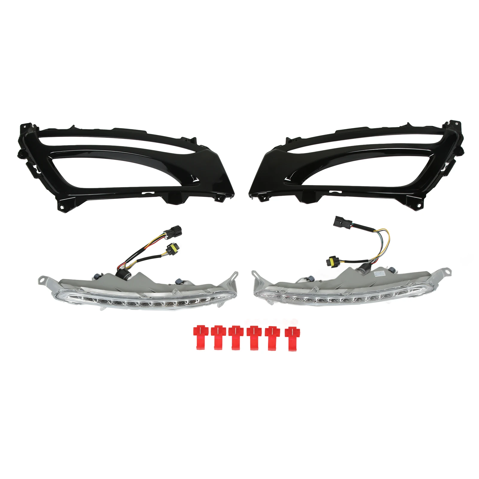 Car Daytime Running Light Assembly 865514C000 Front Fog Lamp With Bezel Bracket Replacement For Kia Optima K5 2011‑2013
Car Daytime Running Light Assembly 865514C000 Front Fog Lamp With Bezel Bracket Replacement For Kia Optima K5 2011‑2013