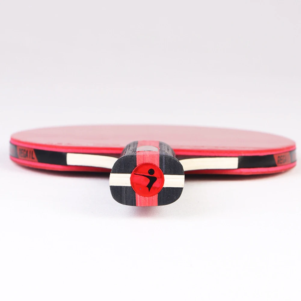 1x Strong Spin Table Tennis Racket 7 Ply Wood Ping Pong Bat Paddle Long Handl Double-sided Beef Tendon Glue All-round Type
1x Strong Spin Table Tennis Racket 7 Ply Wood Ping Pong Bat Paddle Long Handl Double-sided Beef Tendon Glue All-round Type