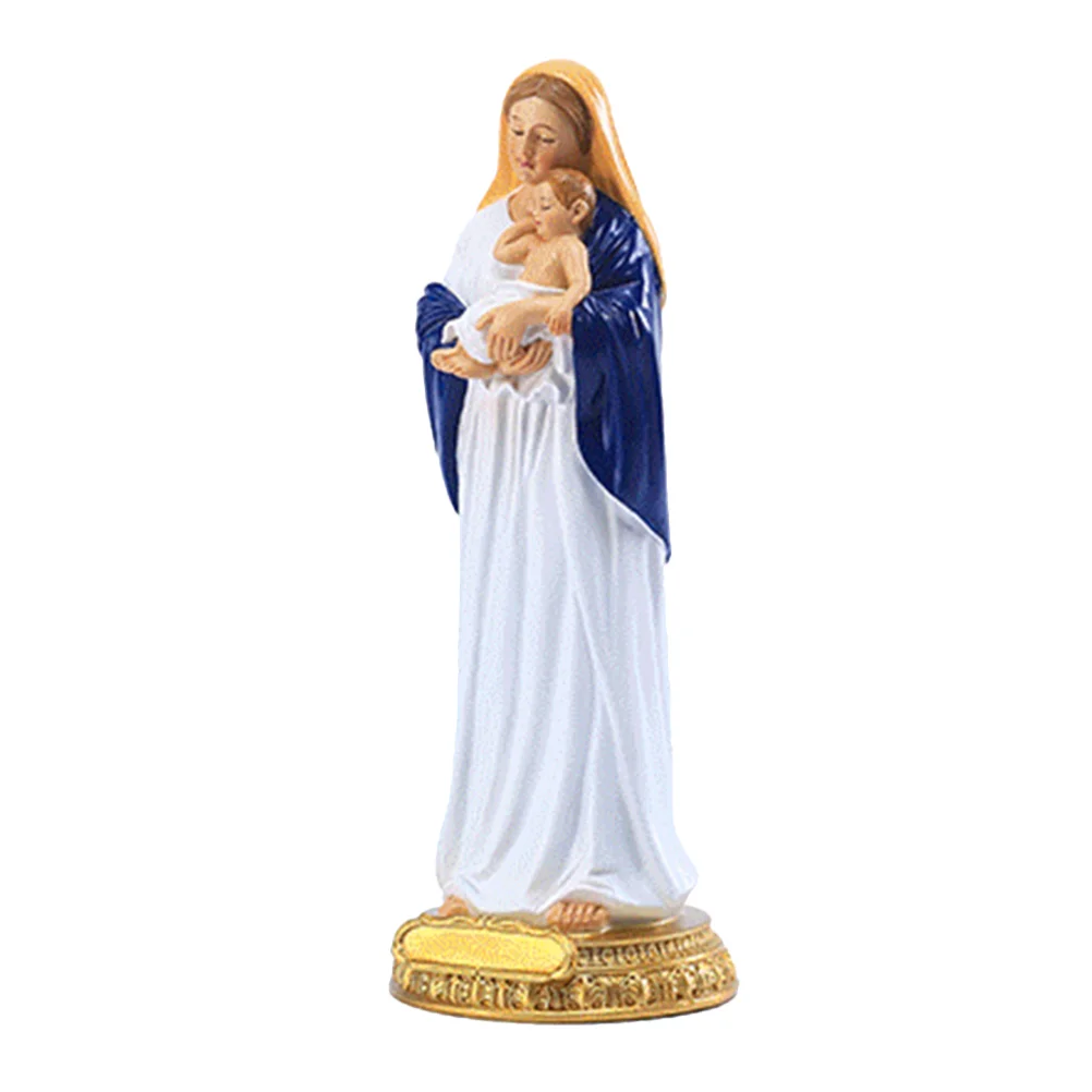 

Virgin Mary Statue Virgin Mary Figurine Madonna Resin Craft Classical Religious Figurine