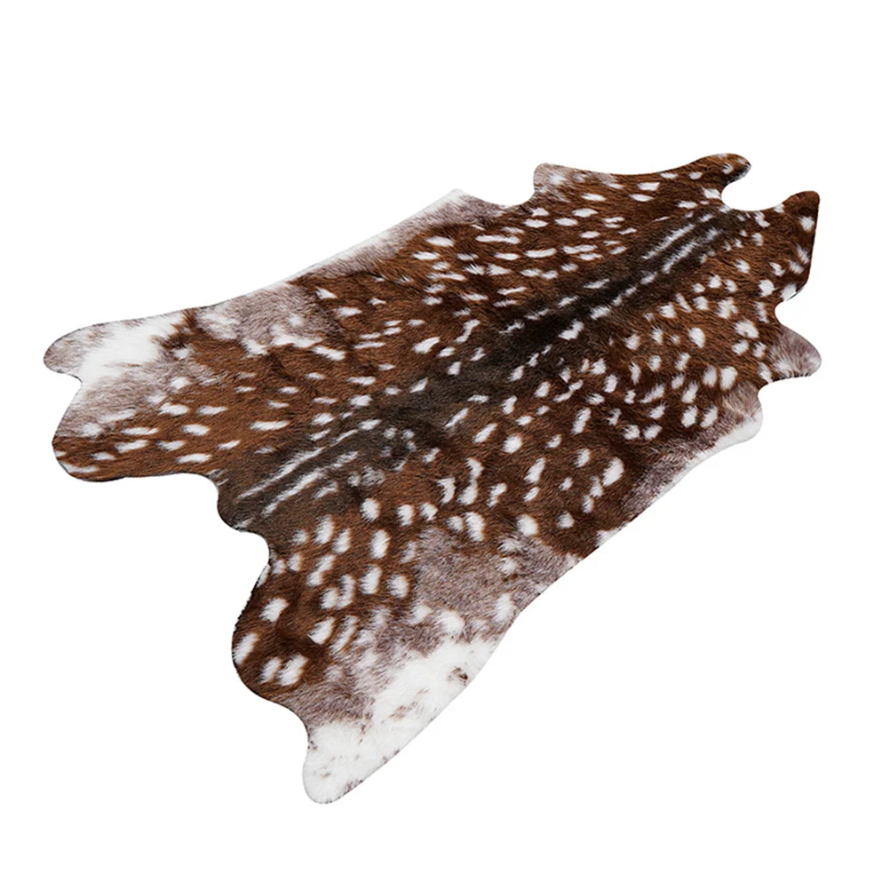 Home Decoration Faux Deer Rug Sika Deer Hide Carpet Animal Printed Cow Hides Skins Cowhide Animal Skin Area Home Livingroom
Home Decoration Faux Deer Rug Sika Deer Hide Carpet Animal Printed Cow Hides Skins Cowhide Animal Skin Area Home Livingroom