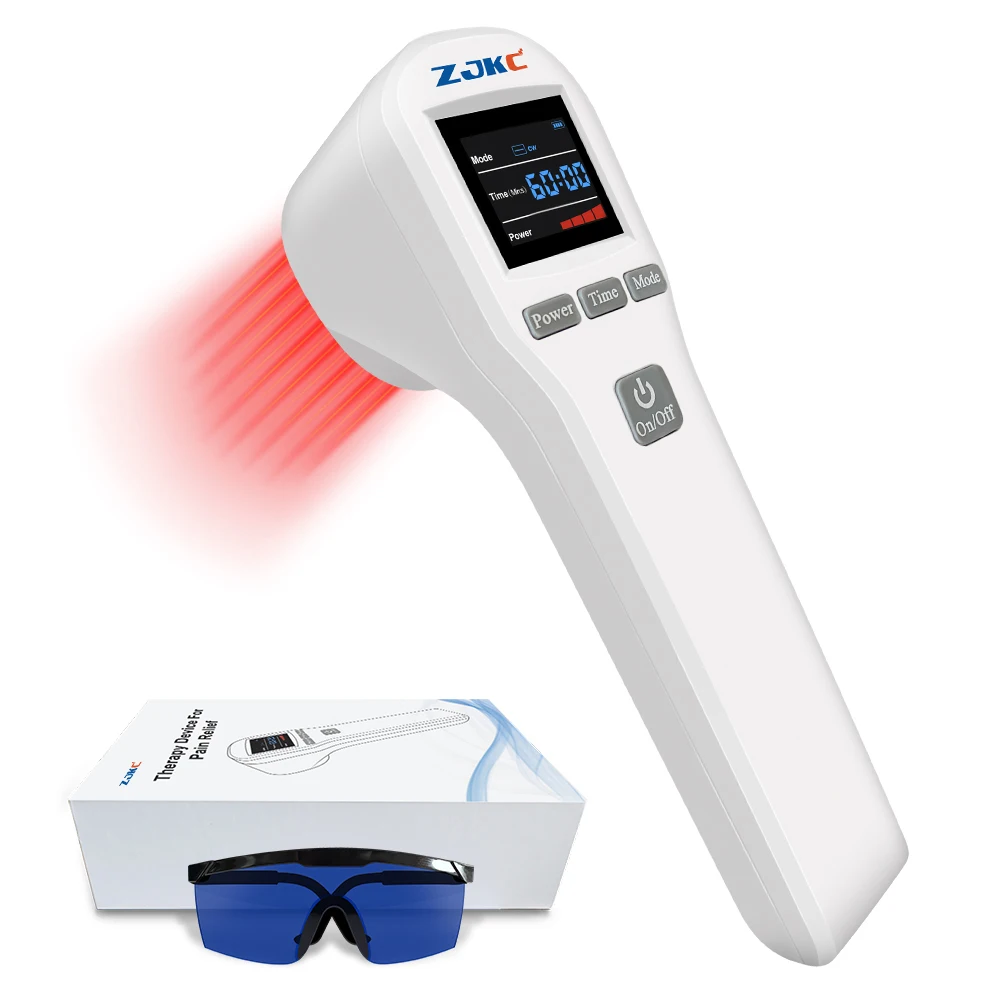 ZJKC 880mW Handheld Cure Cold Laser 650nm 808nm Low Level Laser Therapy Pain Relief for Human Pet Dog Cat Horse Physiotherapy
ZJKC 880mW Handheld Cure Cold Laser 650nm 808nm Low Level Laser Therapy Pain Relief for Human Pet Dog Cat Horse Physiotherapy