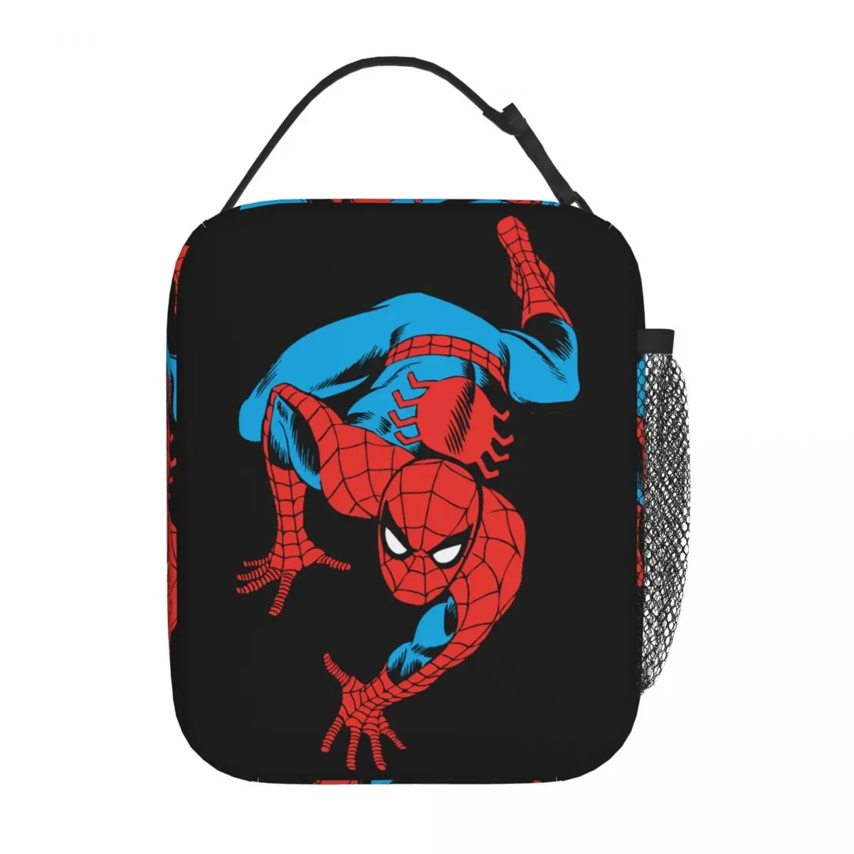 

Spiderman Spider Man Insulated Lunch Bag Thermal Meal Container Spider-Man Leakproof Tote Lunch Box Bento Pouch Office Outdoor