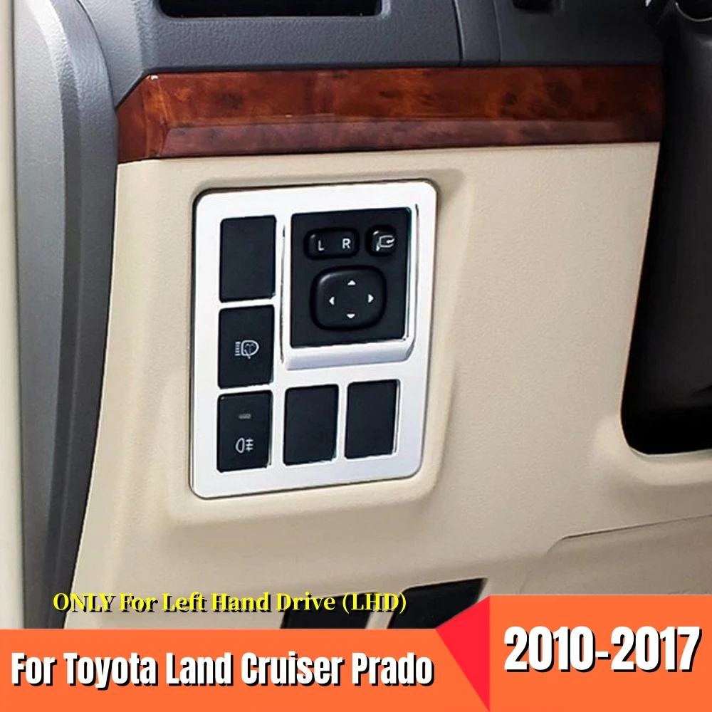 For Toyota Land Cruiser Prado LC150 FJ150 2010-2017 LHD Interior Fog Lamp Switch Cover Trim ABS Chrome Car Styling Accessories
For Toyota Land Cruiser Prado LC150 FJ150 2010-2017 LHD Interior Fog Lamp Switch Cover Trim ABS Chrome Car Styling Accessories
