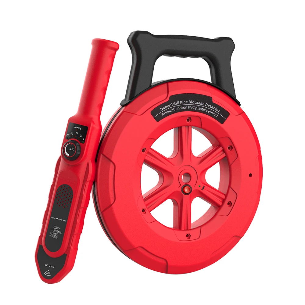 NOYAFA Wall PVC Iron Cement Plastic Pipe Blockage Detector NF-5120 Detectors Blocking Clogging Scanner Plumber Tool
NOYAFA Wall PVC Iron Cement Plastic Pipe Blockage Detector NF-5120 Detectors Blocking Clogging Scanner Plumber Tool