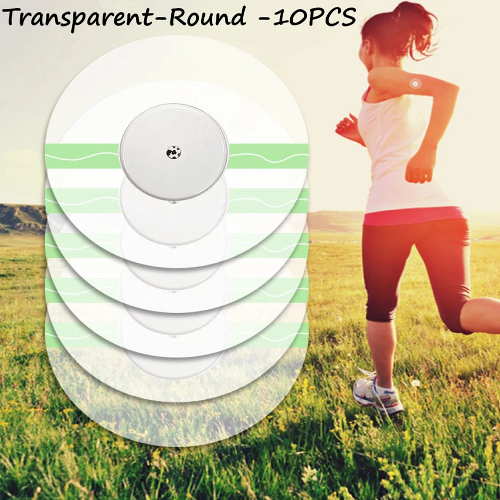 10 PCS Waterproof Adhesive Patches Sensor Covers Patch Clear CGM Overpatch-Tape Waterproof Running Sensor Fixing Patch Pre Cut
10 PCS Waterproof Adhesive Patches Sensor Covers Patch Clear CGM Overpatch-Tape Waterproof Running Sensor Fixing Patch Pre Cut