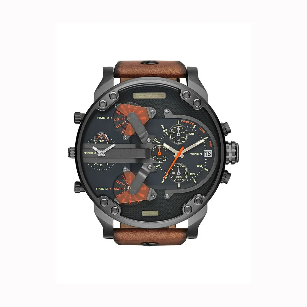 Fashionable Trendy Unique Casual Wristwatch Large Dial Alloy Steel Strap 7370 Movement Dz Watch Fashionable Trendy Unique Casual Wristwatch Large Dial Alloy Steel Strap 7370 Movement Dz Watch