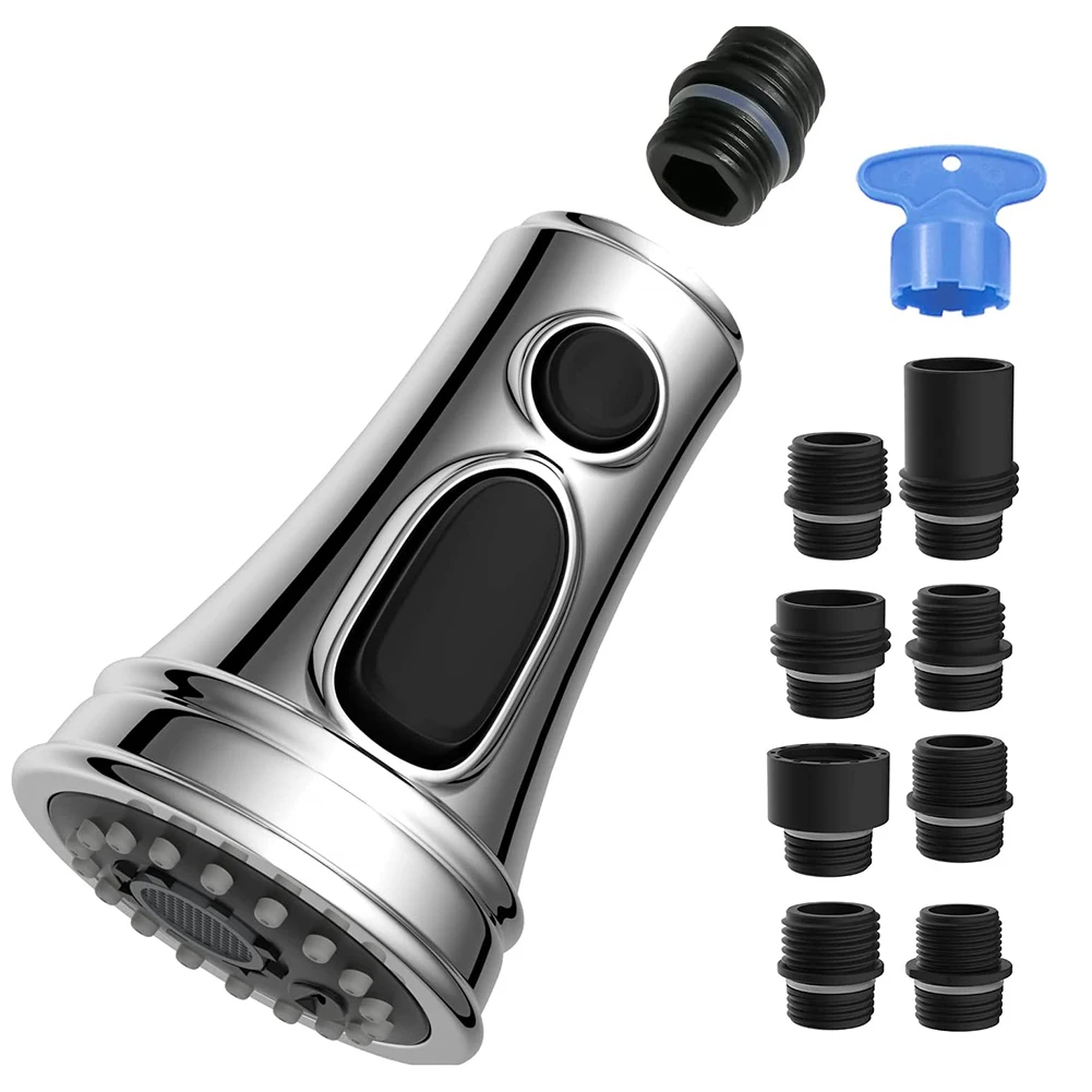 Kitchen Sink Pull-Out Shower Spray Sink Filter Tap Pull-Out Nozzle 3-Function Water Outlet Bathroom Toilet Faucet Head Accessory
Kitchen Sink Pull-Out Shower Spray Sink Filter Tap Pull-Out Nozzle 3-Function Water Outlet Bathroom Toilet Faucet Head Accessory