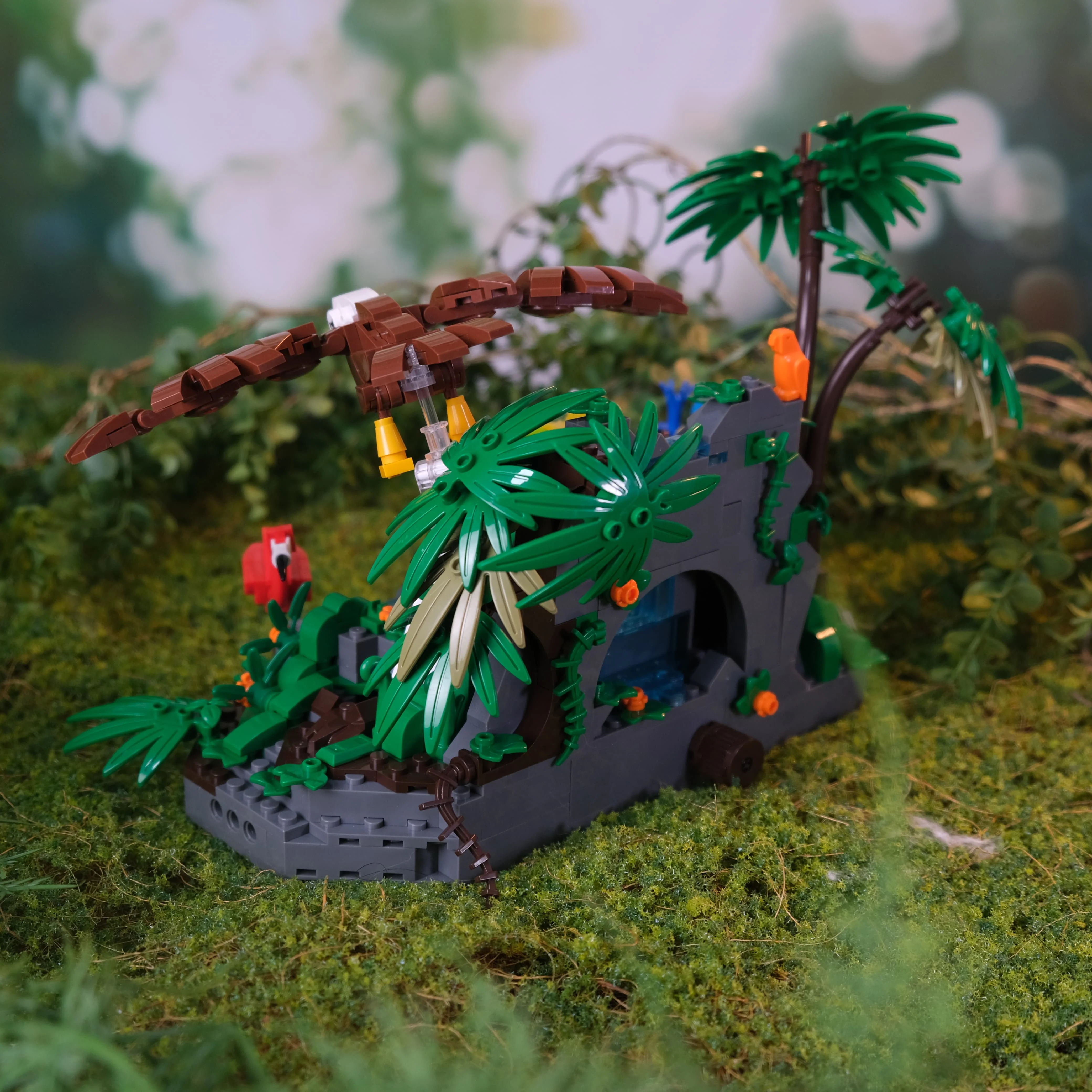 755PCS Creative Tropical Forest Building Blocks Cute Animal Lion Zoo Model Bricks Assemble Toys Birthday Gift for Adults Kids 755PCS Creative Tropical Forest Building Blocks Cute Animal Lion Zoo Model Bricks Assemble Toys Birthday Gift for Adults Kids