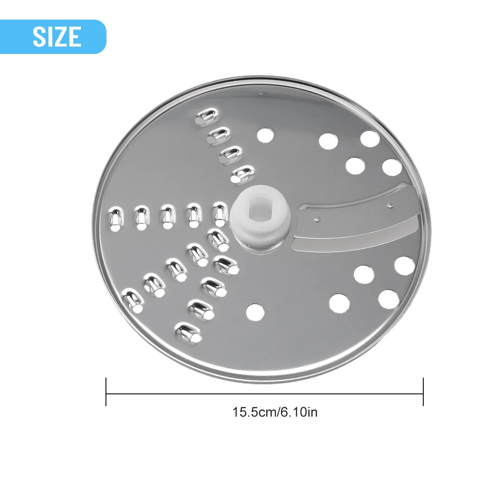 Slicing Cutter Head Chopping Block TM6 Slicing 1PCS Diameter 115mm Side Shreds Side Slices Silver Stainless Steel
Slicing Cutter Head Chopping Block TM6 Slicing 1PCS Diameter 115mm Side Shreds Side Slices Silver Stainless Steel