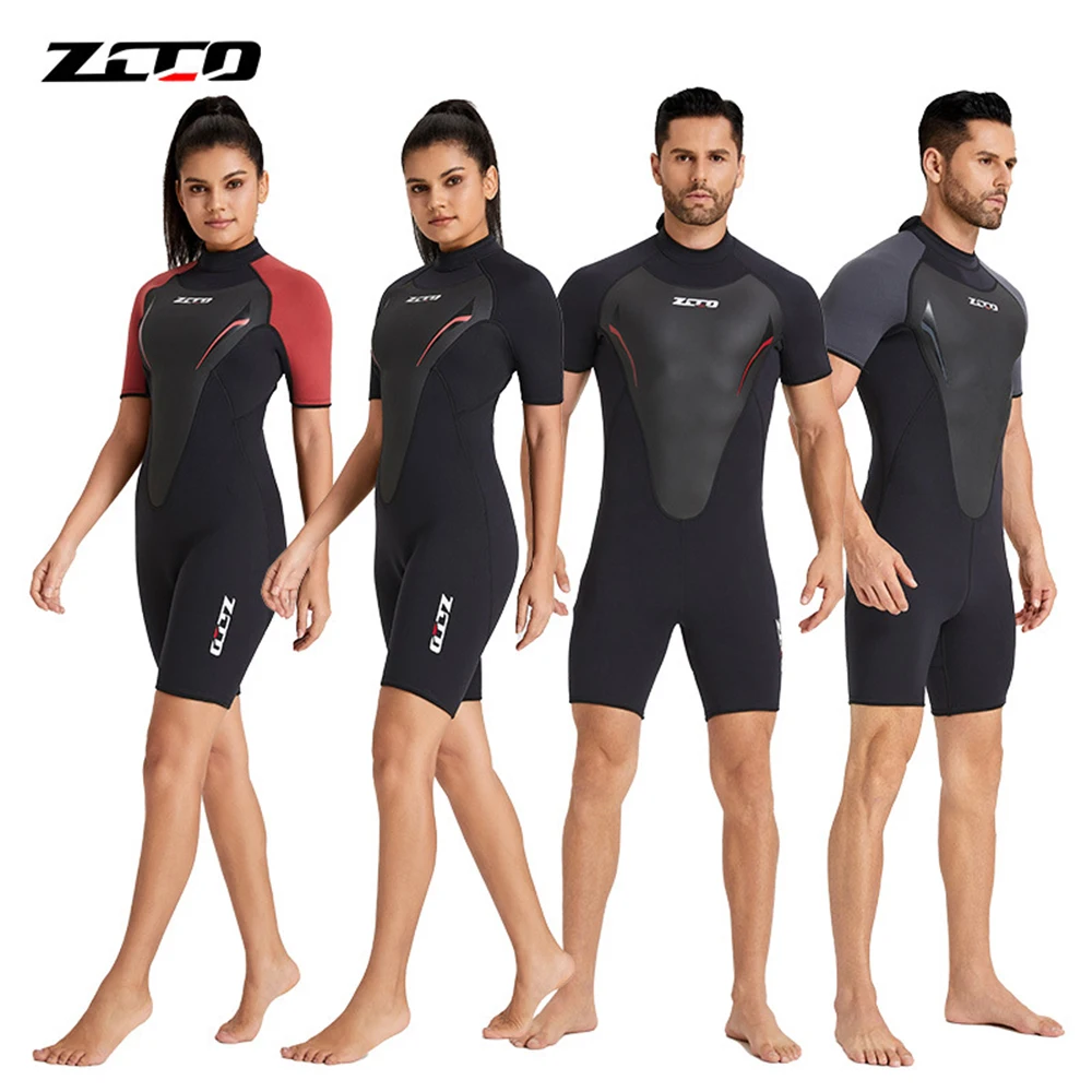 New 3MM Neoprene Diving Suit Men's And Women's One-Piece Short Sleeve Diving Suit Thickened Warm Surfing Snorkeling Suit 2023
New 3MM Neoprene Diving Suit Men's And Women's One-Piece Short Sleeve Diving Suit Thickened Warm Surfing Snorkeling Suit 2023