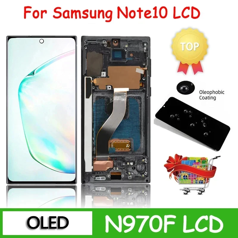 Small Size OLED Note 10 N970 N970F LCD Display For Samsung Note10 Lcd With Frame Display Touch Screen Digitizer Assembly 
Small Size OLED Note 10 N970 N970F LCD Display For Samsung Note10 Lcd With Frame Display Touch Screen Digitizer Assembly