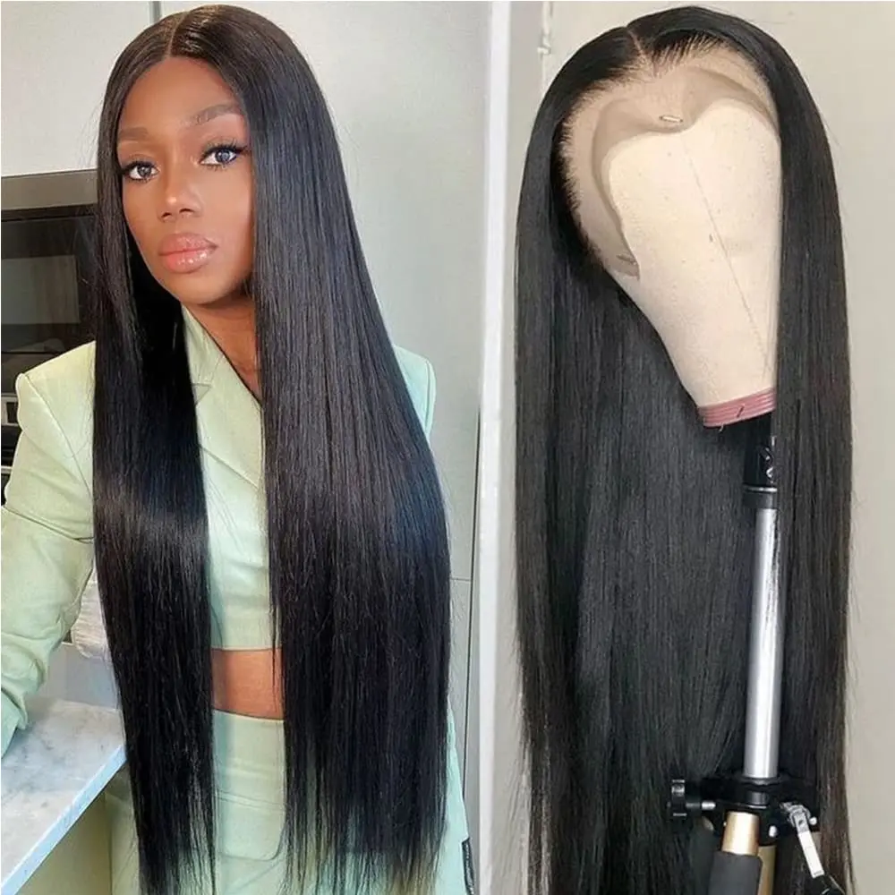 Synthetic Lace Front Wigs Black Hair Long Straight Lace Front Wig Heat Resistant Fiber Natural Hair Line Middle Part Baby Hair
Synthetic Lace Front Wigs Black Hair Long Straight Lace Front Wig Heat Resistant Fiber Natural Hair Line Middle Part Baby Hair
