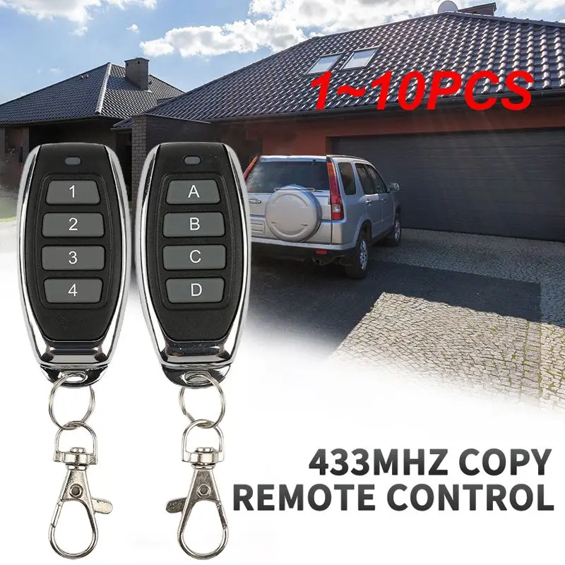 

1~10PCS Garage Remote Control For Gate 433mhz Rolling Code HCS3014 Buttons automatic door controls Garage Door Opener