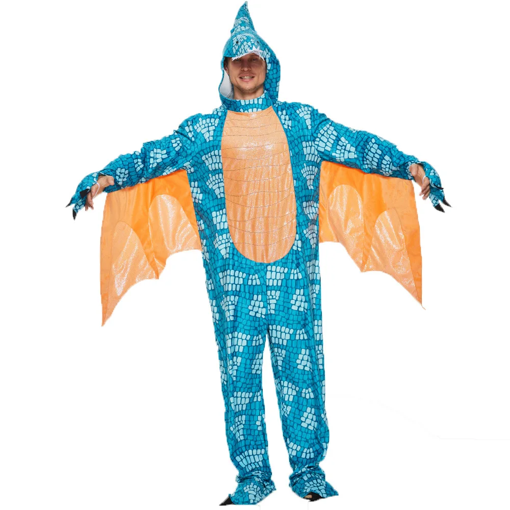 Hot Sale Pterodactyl Cosplay Fly Dinosaur Costumes Deluxe Jumpsuit with Wings Halloween Adult
Hot Sale Pterodactyl Cosplay Fly Dinosaur Costumes Deluxe Jumpsuit with Wings Halloween Adult