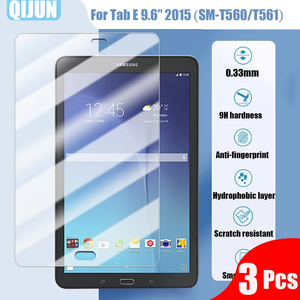 Закаленное стекло для планшета Samsung Galaxy Tab E 9,6 дюйма, 2015 дюйма, с защитой от взрывов и царапин, с защитой от отпечатков пальцев, 3 шт.
Закаленное стекло для планшета Samsung Galaxy Tab E 9,6 дюйма, 2015 дюйма, с защитой от взрывов и царапин, с защитой от отпечатков пальцев, 3 шт.