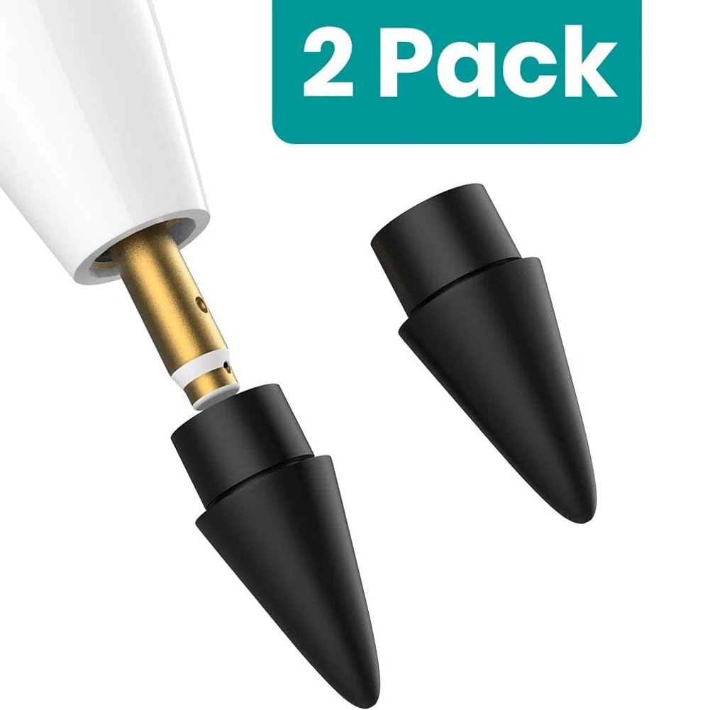 2 Pack Replacement Tip for Apple Pencil Nibs for Apple Pencil 1St & 2Nd Generation (Black)
2 Pack Replacement Tip for Apple Pencil Nibs for Apple Pencil 1St & 2Nd Generation (Black)
