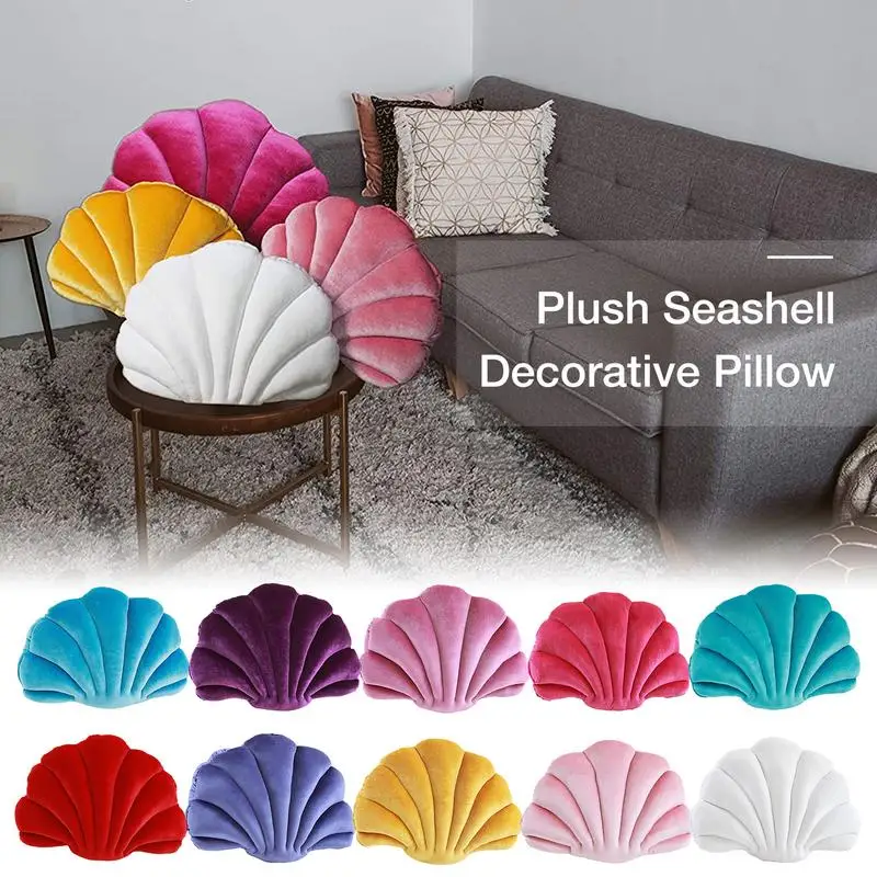 Seashell Decorative Pillow Plush Cute Cushion For Home Office Bedroom Warm And Soft Velvet Pillow Cushion Handmade Nap Pillow
Seashell Decorative Pillow Plush Cute Cushion For Home Office Bedroom Warm And Soft Velvet Pillow Cushion Handmade Nap Pillow