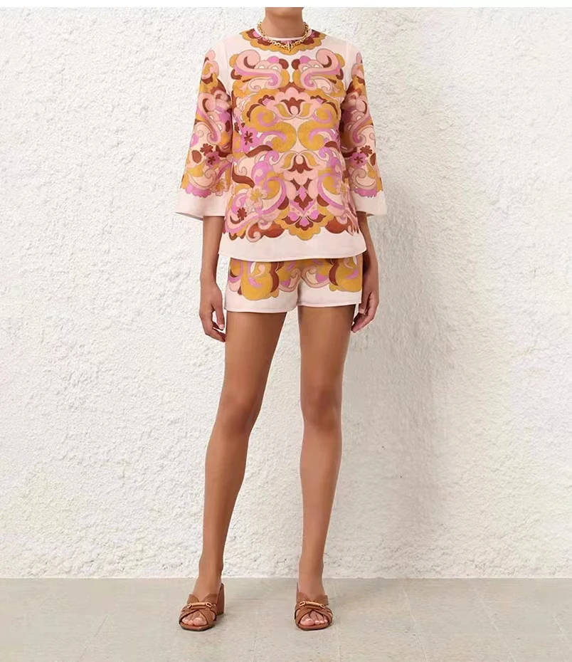 Real Shot Spot Autumn and Winter New Printed Single-Breasted Loose Foreign Trade Dress Women's Lace-up Holiday Style Retro Dress
Real Shot Spot Autumn and Winter New Printed Single-Breasted Loose Foreign Trade Dress Women's Lace-up Holiday Style Retro Dress