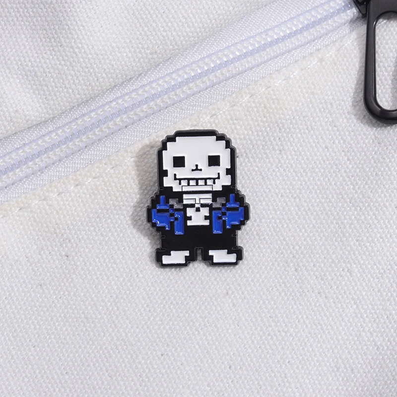 Sans Undertale Game Character Enamel Pin Brooch Lapel Backpack Badge Accessories Fashion Jewelry Gift Friends Custom Wholesale
Sans Undertale Game Character Enamel Pin Brooch Lapel Backpack Badge Accessories Fashion Jewelry Gift Friends Custom Wholesale