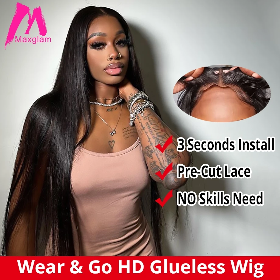 Glueless Wig Human Hair Ready To Wear And Go Pre Cut Preplucked 4x4 5x5 Hd Lace Closure Wig Brazilian 30 Inch Straight Wigs
Glueless Wig Human Hair Ready To Wear And Go Pre Cut Preplucked 4x4 5x5 Hd Lace Closure Wig Brazilian 30 Inch Straight Wigs