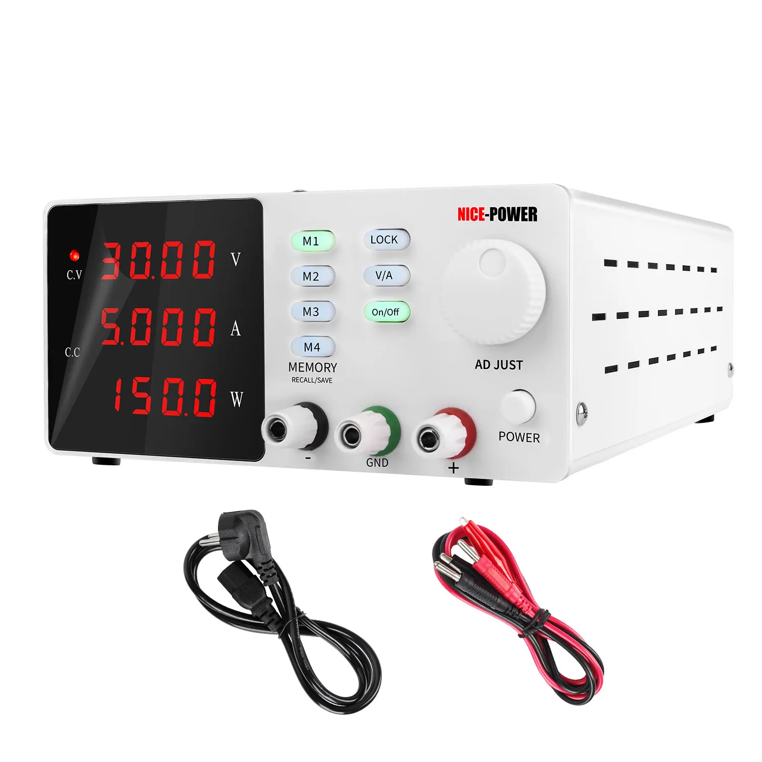 SPPS-S305High Precision Adjustable Programmable Digital DC Power Supply 4Ps mA 30V 5A for scientific research service Laboratory
SPPS-S305High Precision Adjustable Programmable Digital DC Power Supply 4Ps mA 30V 5A for scientific research service Laboratory