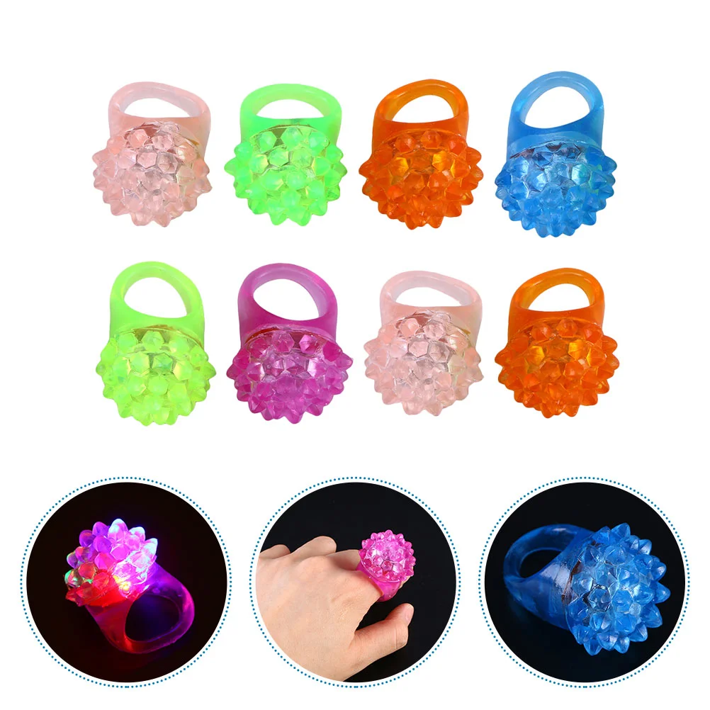 8 PCS LED Strawberry Ring Childrens Toys Finger Soft Rubber Glow Shape Party Supplies Abs Lighting Kids Favors Glowing
8 PCS LED Strawberry Ring Childrens Toys Finger Soft Rubber Glow Shape Party Supplies Abs Lighting Kids Favors Glowing