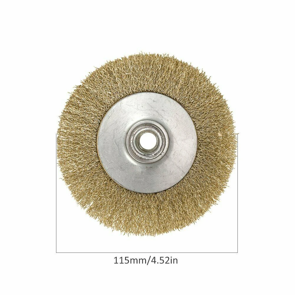 3Pcs 115mm Twisted Knot Crimp Steel Brushes Angle Grinder Wire Brush M14 Grinder Wire Wheels Polishing Wire Brushes Wheel
3Pcs 115mm Twisted Knot Crimp Steel Brushes Angle Grinder Wire Brush M14 Grinder Wire Wheels Polishing Wire Brushes Wheel