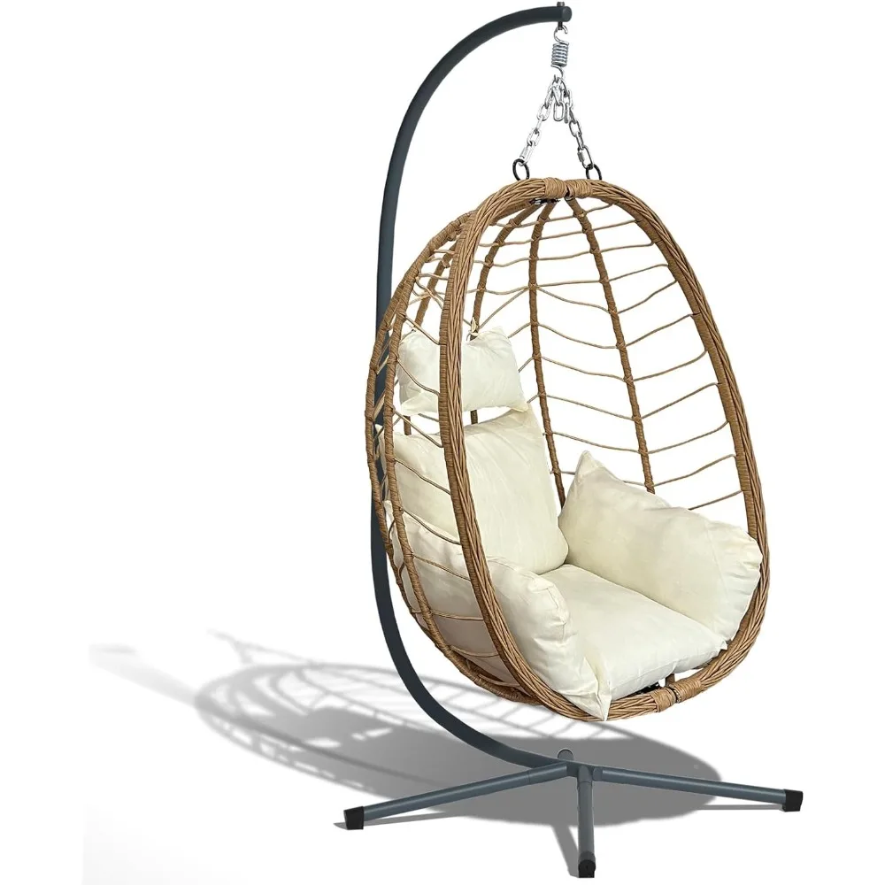 Hanging Egg Chair With Stand Garden Hammock Pergolas for Outdoor Garden Trade Shows 350LBS Capacity Freight Free Porch Swing Set
Hanging Egg Chair With Stand Garden Hammock Pergolas for Outdoor Garden Trade Shows 350LBS Capacity Freight Free Porch Swing Set