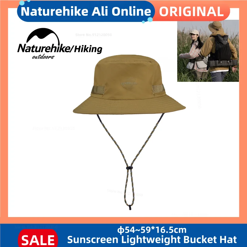 

Naturehike Outdoor Sunscreen Fisherman Hat Lightweight Portable Sun Protection Unisex Cap Hiking Camping Fishing Accessories