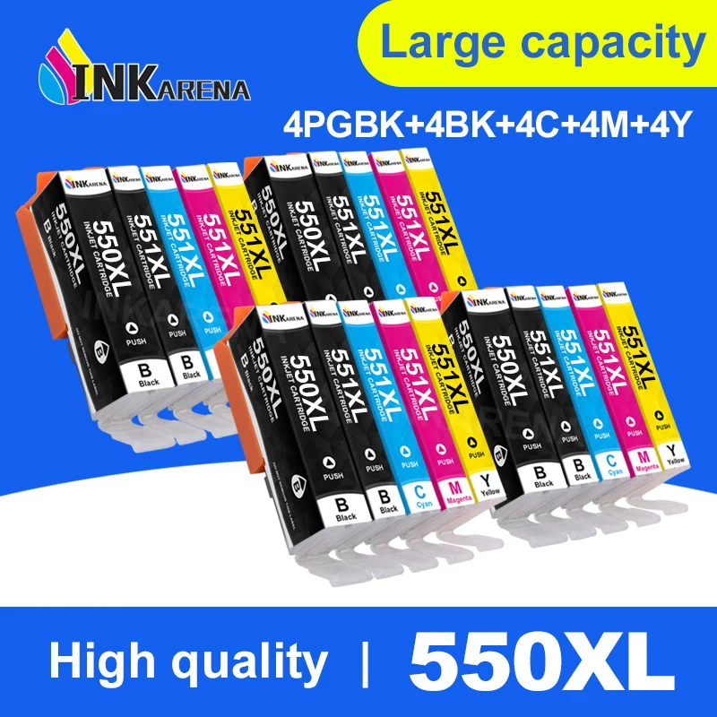Картридж для Canon Pixma MG5450 MG5550 MG5650 MG6450 MG6650 MG7150 IP7250 IX6850 MX725 PGI 550
Картридж для Canon Pixma MG5450 MG5550 MG5650 MG6450 MG6650 MG7150 IP7250 IX6850 MX725 PGI 550
