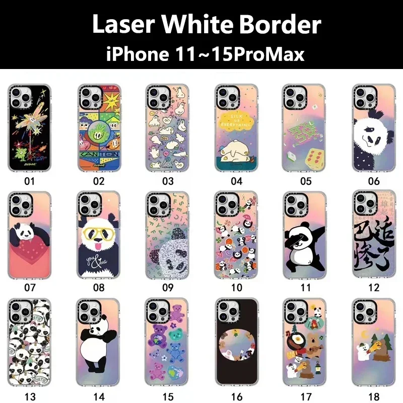 Laser White Border Imprinted Letters iPhone 11 12 13 14 15 Pro Max Protective Mobile Phone Case Cover Shell
Laser White Border Imprinted Letters iPhone 11 12 13 14 15 Pro Max Protective Mobile Phone Case Cover Shell