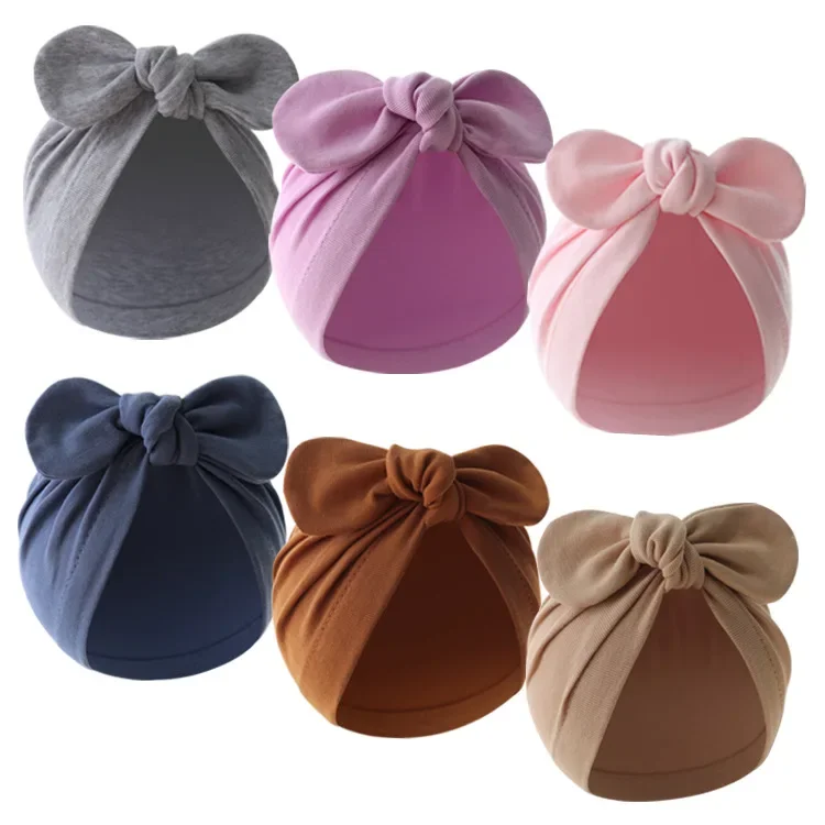 Girl Baby Boy Hat Cute Flower Knot Rabbit Ear Hat Cotton Neonatal European and American Children's Hat Toddler Hair Accessories
Girl Baby Boy Hat Cute Flower Knot Rabbit Ear Hat Cotton Neonatal European and American Children's Hat Toddler Hair Accessories